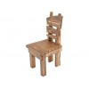 Деревянный стул под старину из массива сосны Охотник