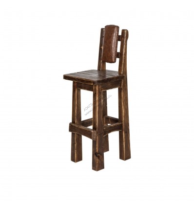 Барный стул из массива сосны Граф